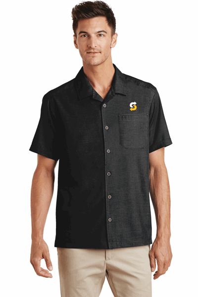 easy care textured shirt